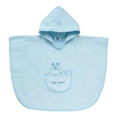Poncho Mouse (12m+) (Light Blue)